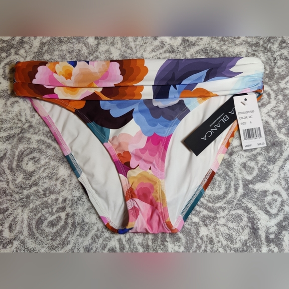 La Blanca Women S Standard High Neck Top and Hipster Bottom Swimsuit Set